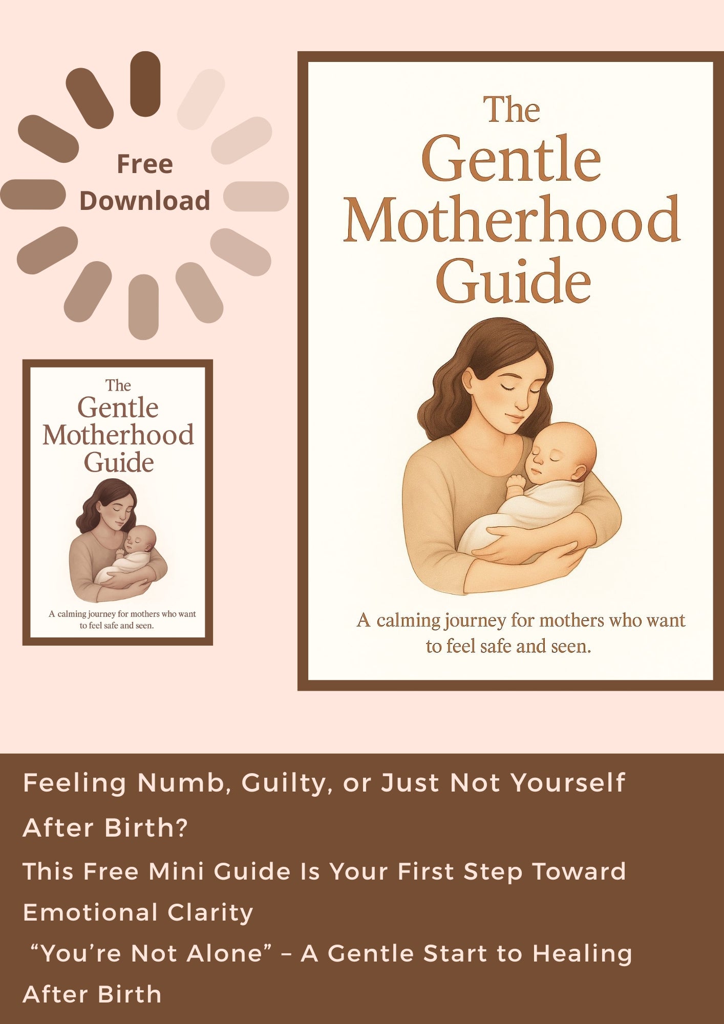 Your Gentle Postpartum Reset – Free 15-Page Emotional Guide